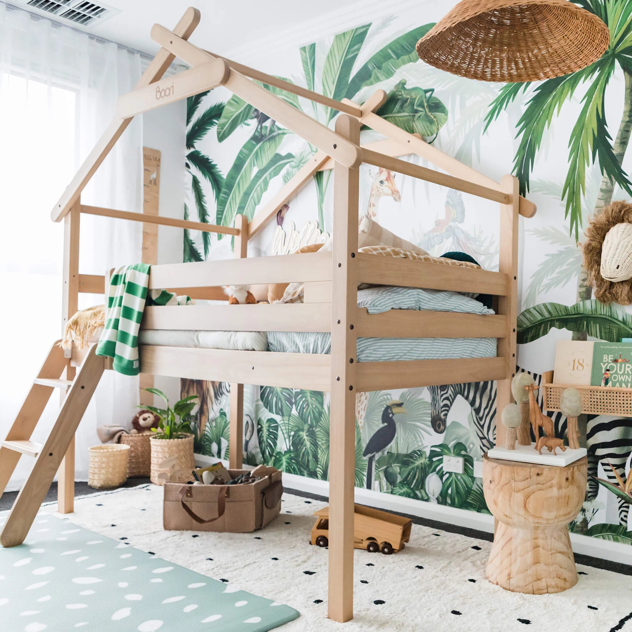 Boori Forest Łóżko Antresola typu Teepee dla Dzieci