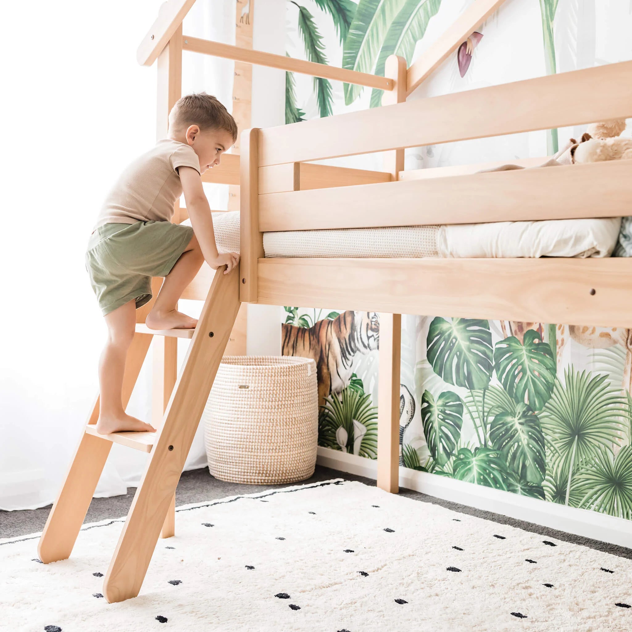 Boori Forest Łóżko Antresola typu Teepee dla Dzieci