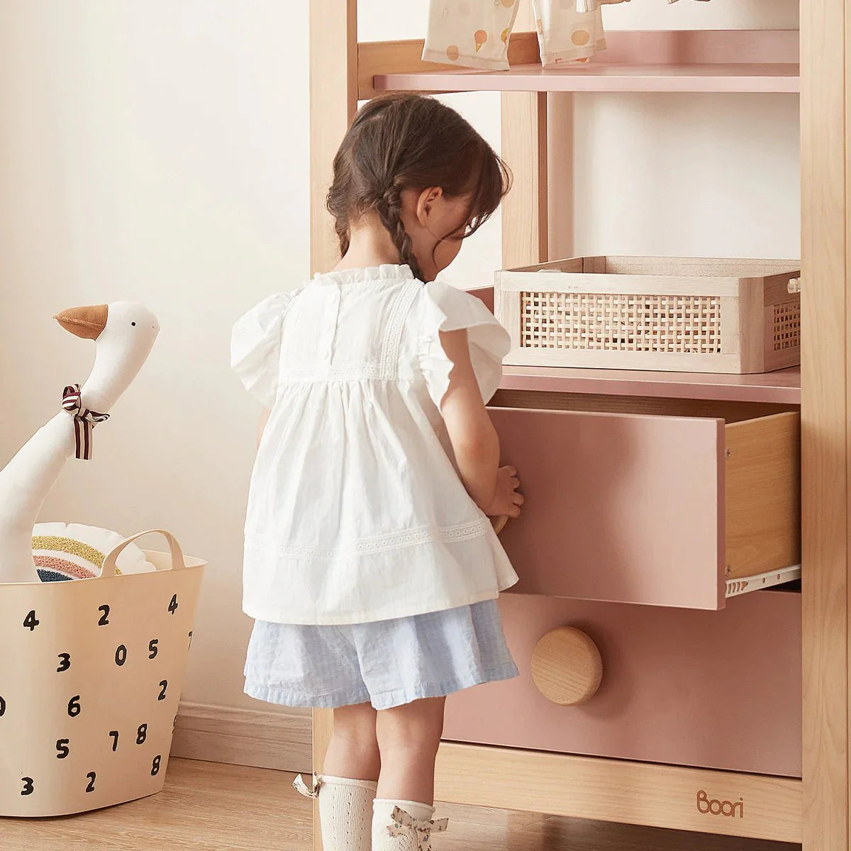 Boori Tidy Wielofunkcyjny Regał i Szafa 2w1