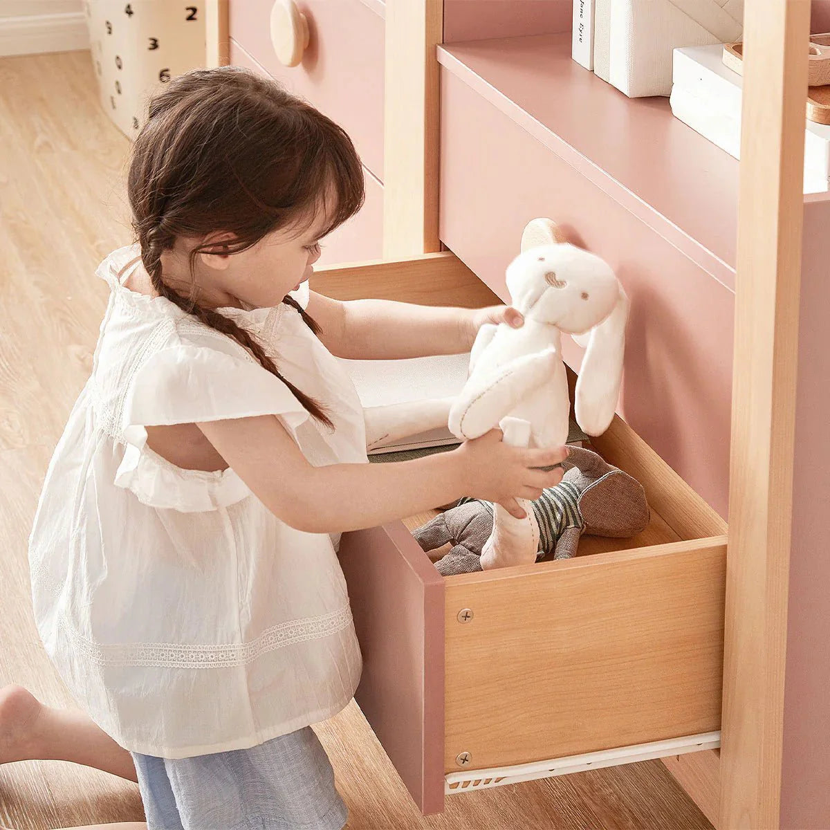 Boori Tidy Wielofunkcyjny Regał i Szafa 2w1