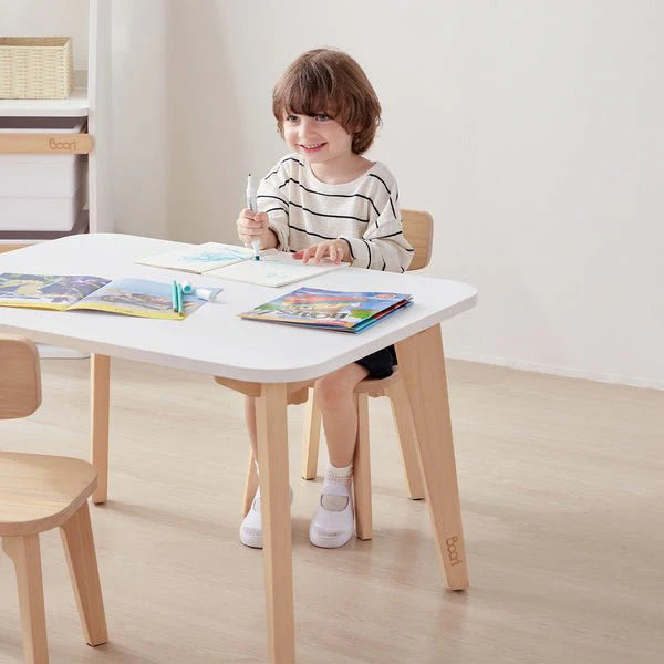 Boori Tidy Stolik Dziecięcy z Szufladą w Stylu Montessori