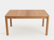 Stół Rozkładany do Jadalni 150-180 cm Fornir Dębowy 6 Osób Modern