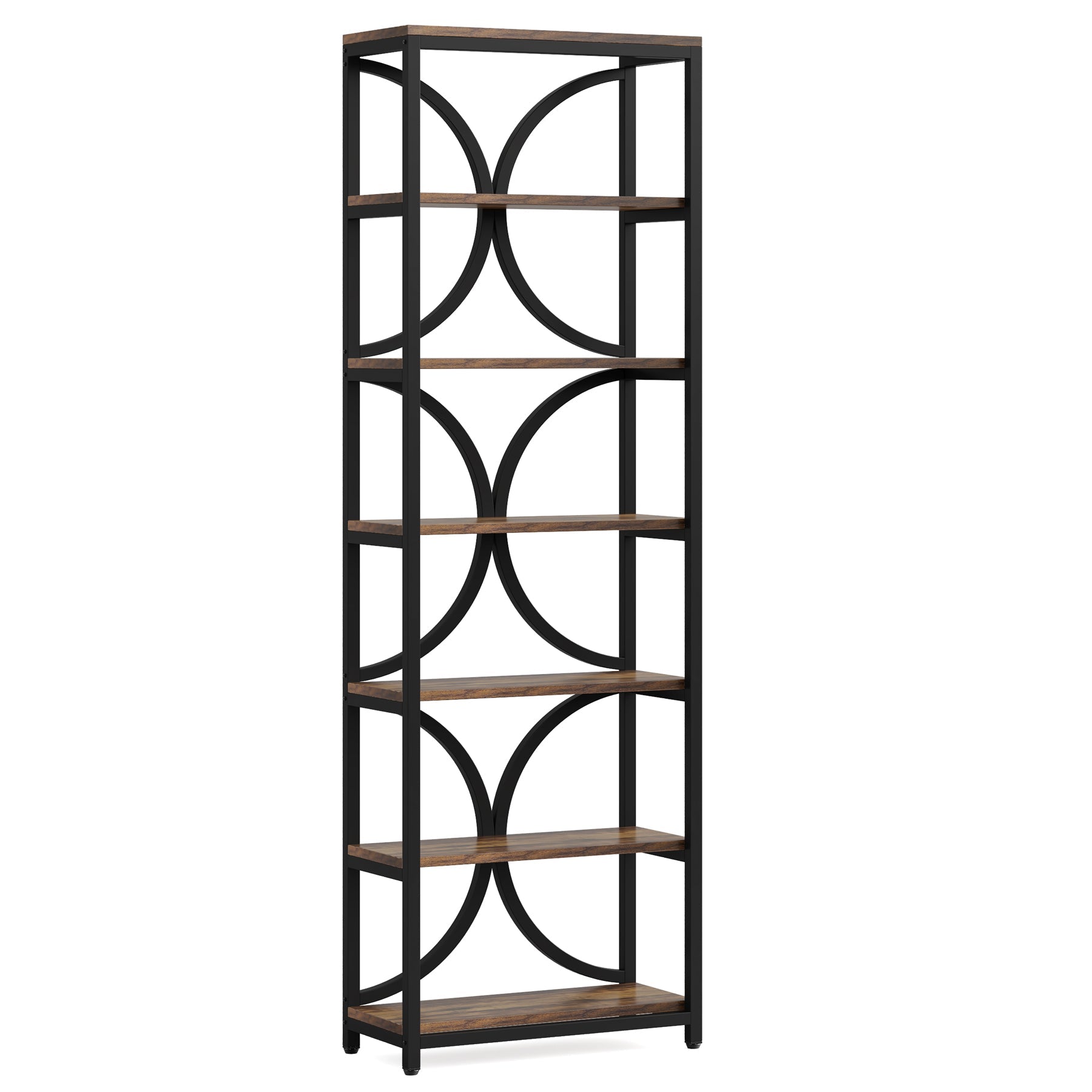 Industrialny regał biblioteczny 200 cm