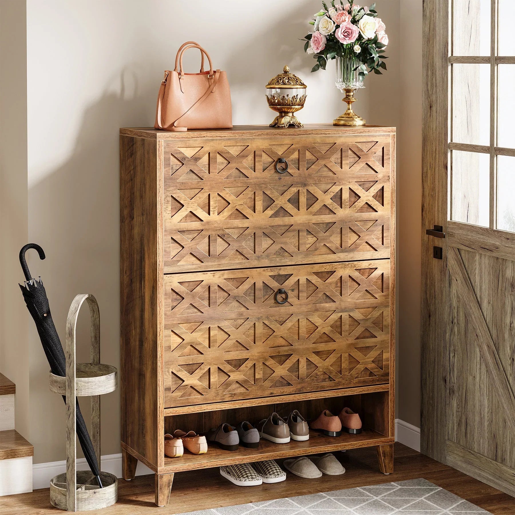 Organizer na buty 80 cm z 2 szufladami