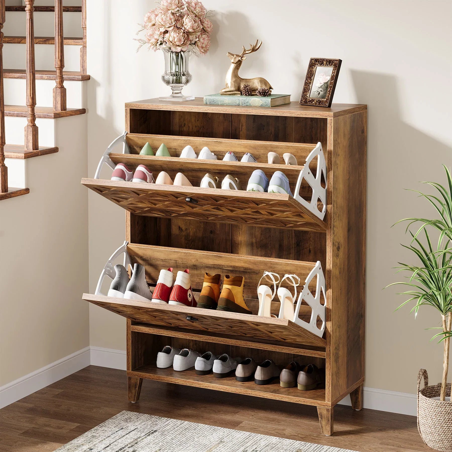 Organizer na buty 80 cm z 2 szufladami