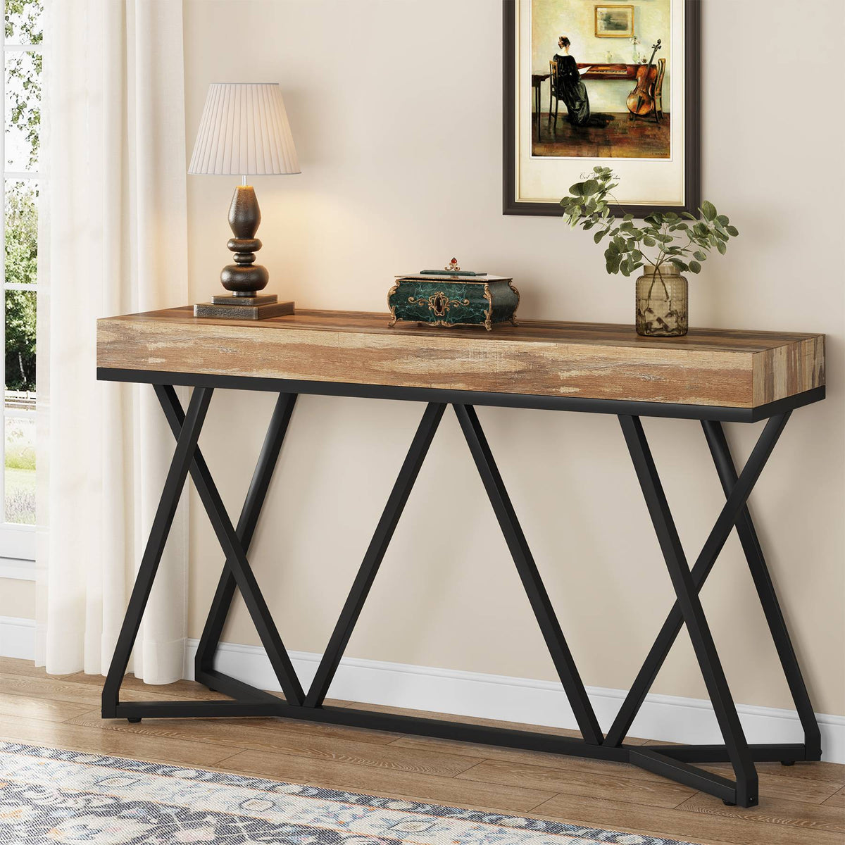 Stolik konsolowy rustykalny 140cm