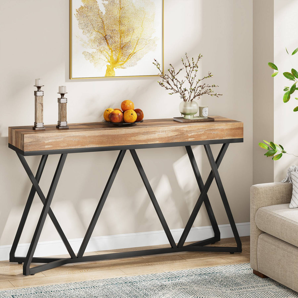 Stolik konsolowy rustykalny 140cm