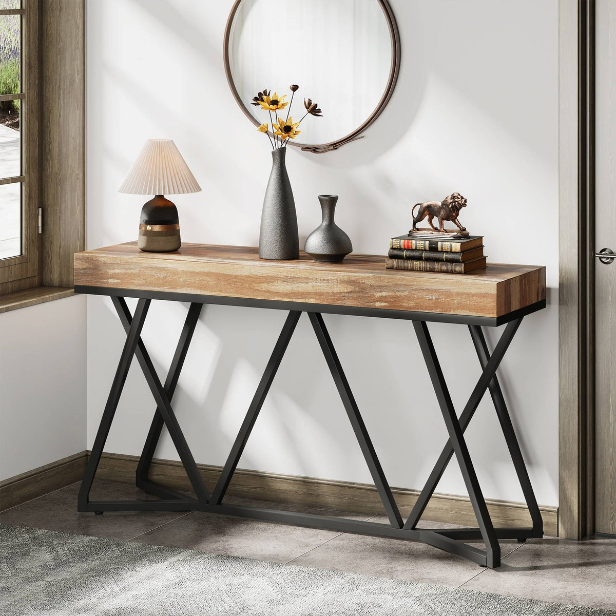 Stolik konsolowy rustykalny 140cm