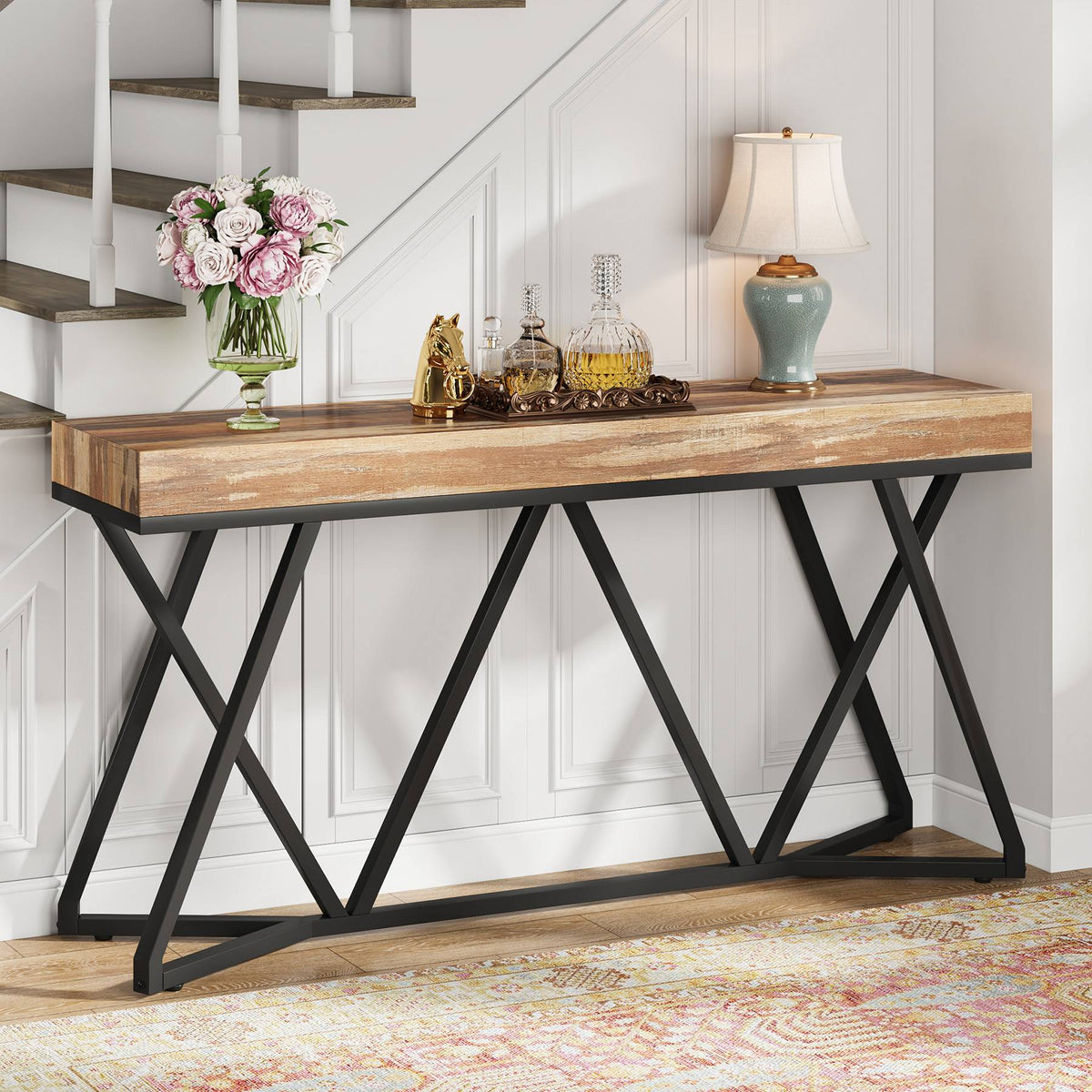 Stolik konsolowy rustykalny 140cm