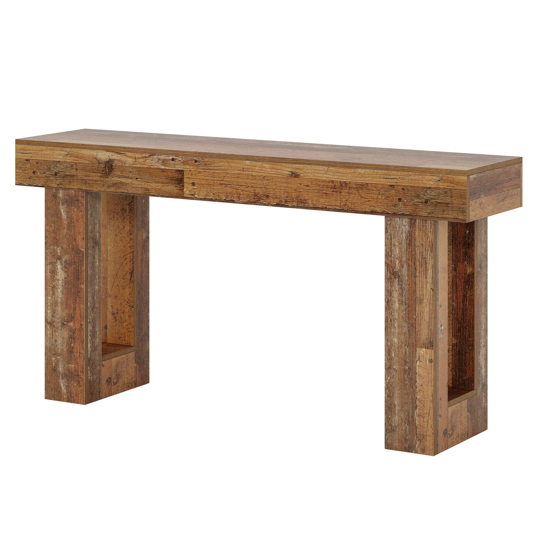 Stół konsolowy 160 cm w stylu wiejskim