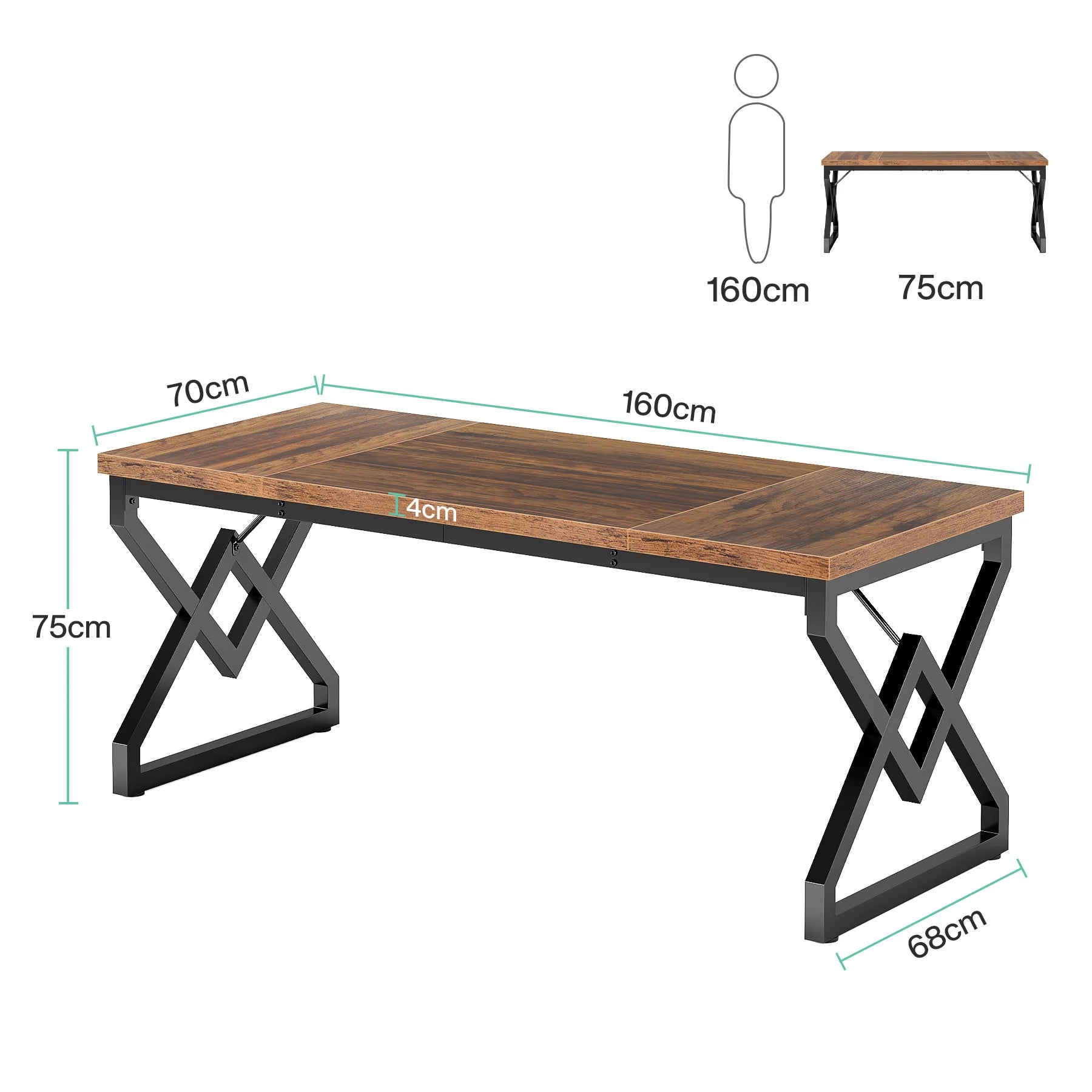 Biurko 160 cm do home office
