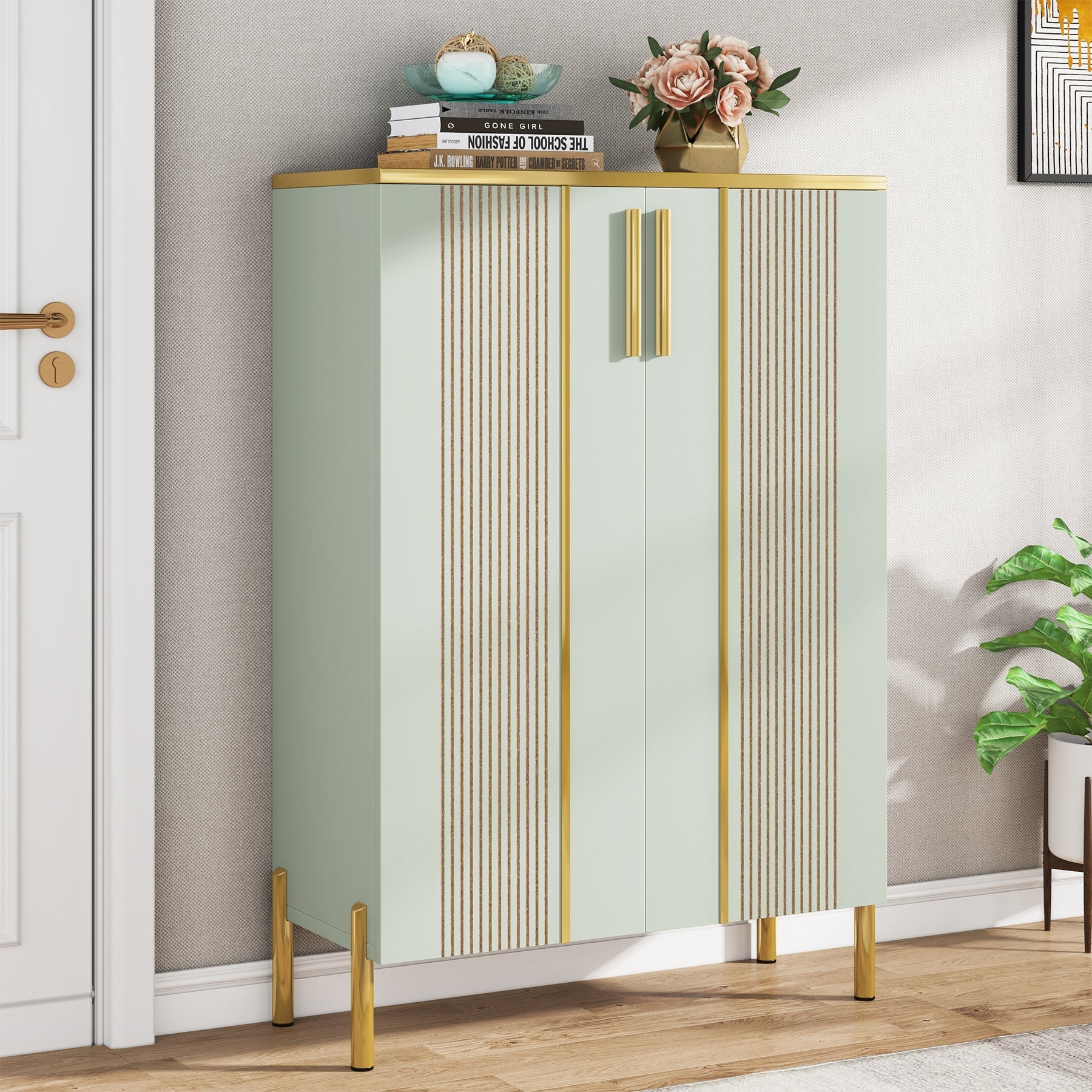 6-poziomowa szafka na buty z regulowanymi półkami