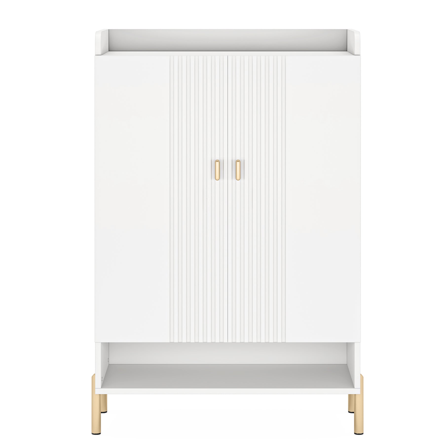 6-poziomowy drewniany regał na buty