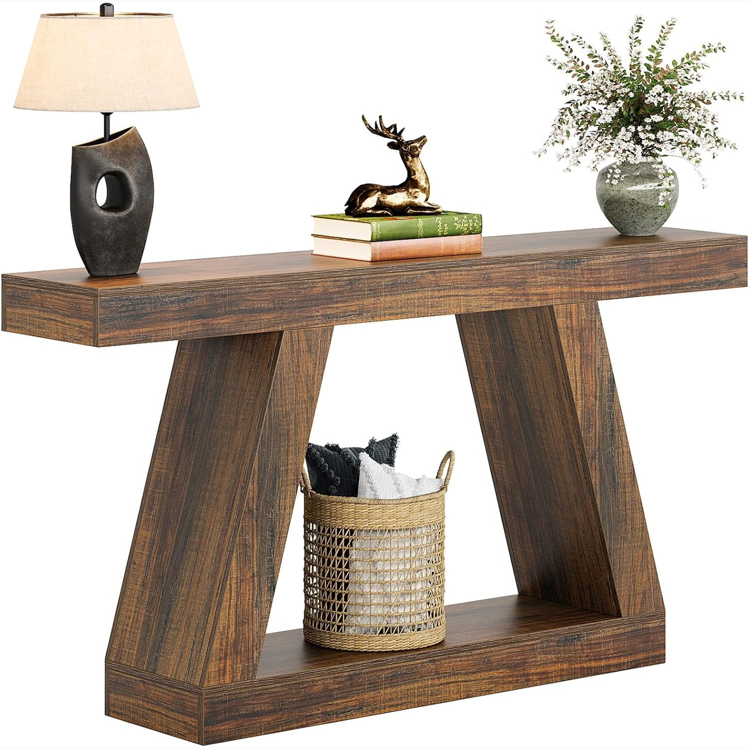 Stolik konsolowy w stylu prowansalskim, 140 cm