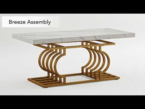 Nowoczesny stolik kawowy z geometryczną podstawą
